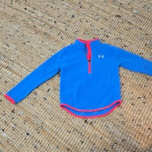 Under Armour]Bright Blue Fleece with Pink Trim